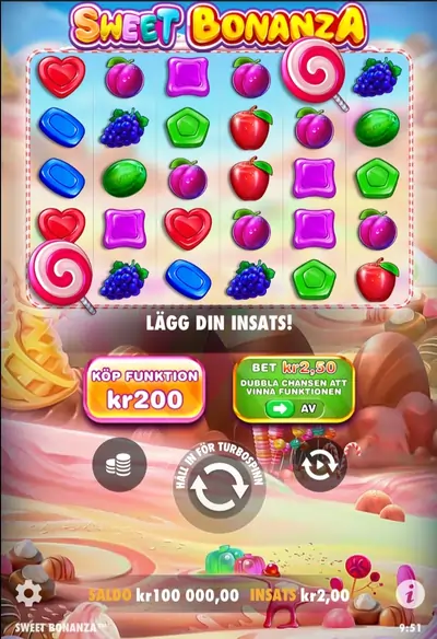 Sweet Bonanza at Spin Dragons Casino